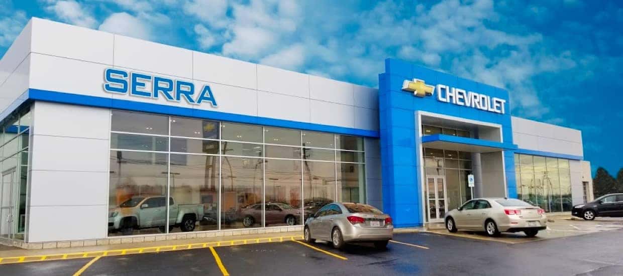 serra chevrolet dealership exterior