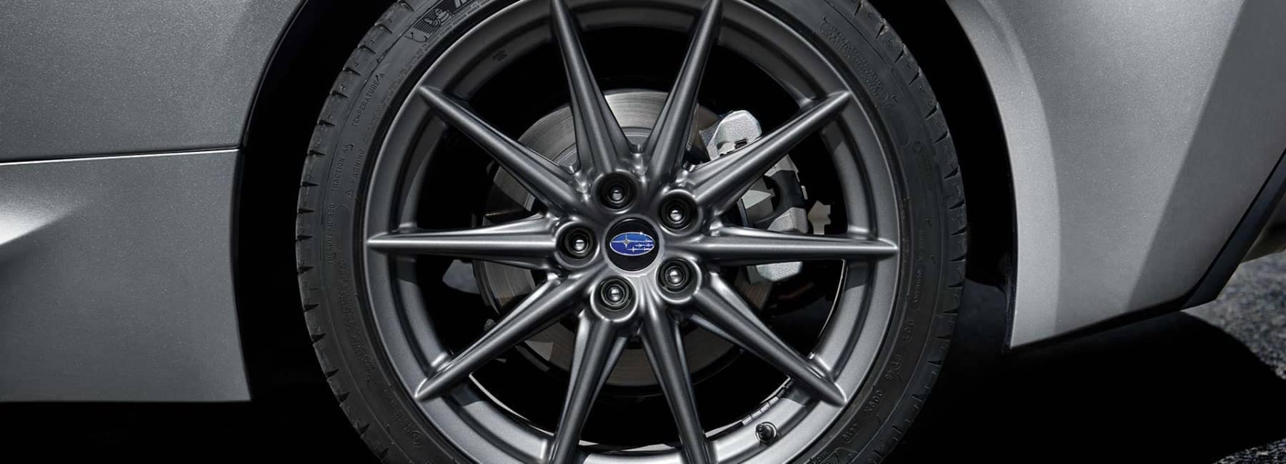 2022 Subaru BRZ-closeup on wheel w logo-silver