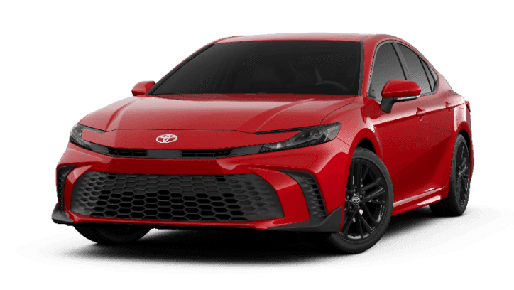 Toyota Camry SE Hybrid Red