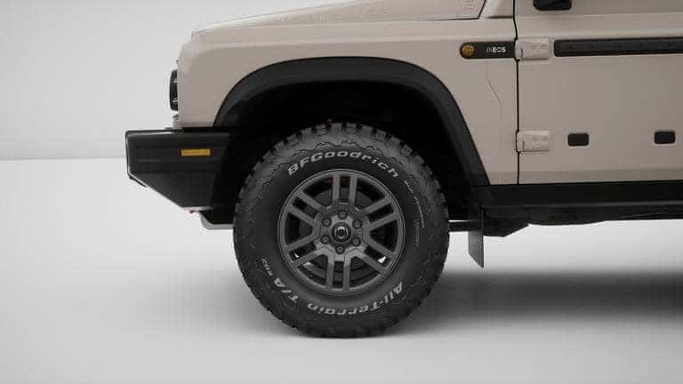 17" Alloy Wheel with BFGoodrich All-Terrain T/A K02