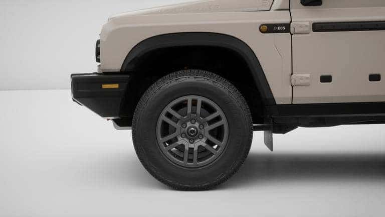 17" Alloy Wheel with Bridgestone All-Terrain