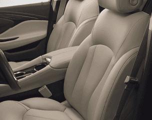 THOUGHTFULLY DESIGNED FRONT SEATS