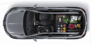 FOLD-FLAT REAR SEATS