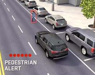 Available Front Pedestrian Braking