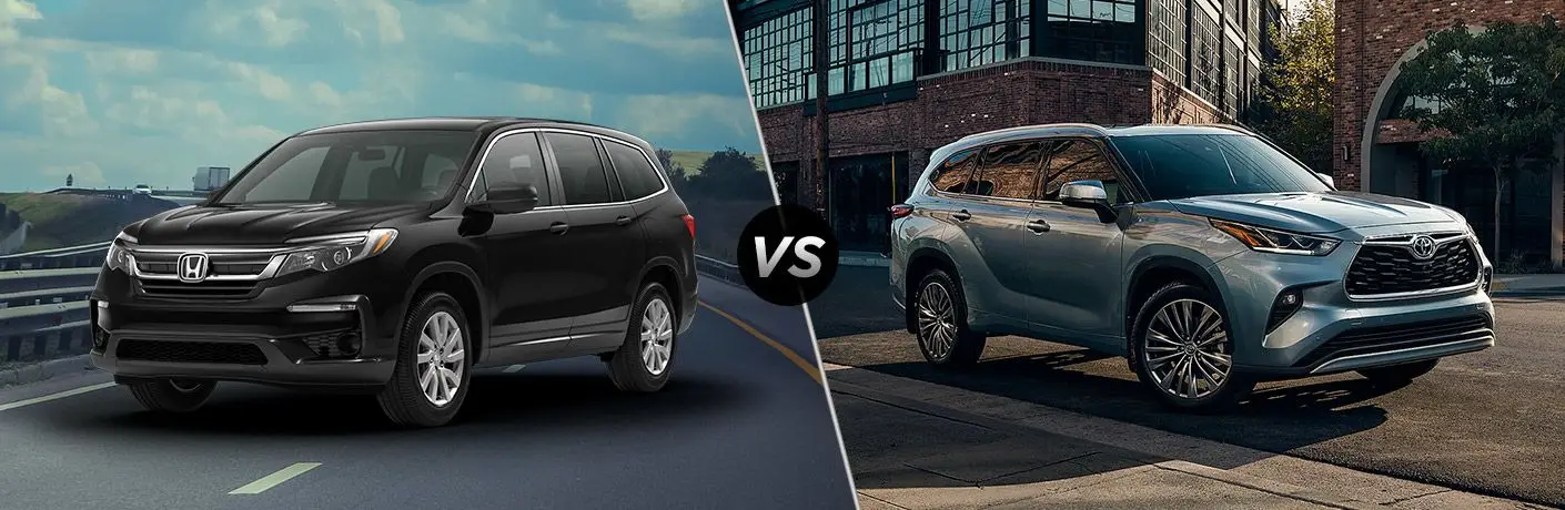 2021 Honda Pilot Vs 2021 Toyota Highlander Sheehy Honda - Latest Toyota ...