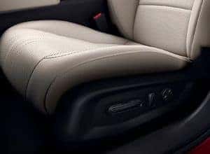 power-adjustable front seats