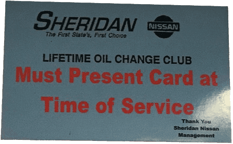 oil change lifetime