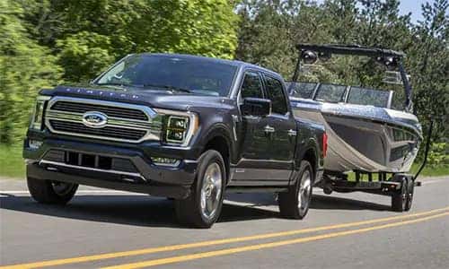 f-150 towing a boat