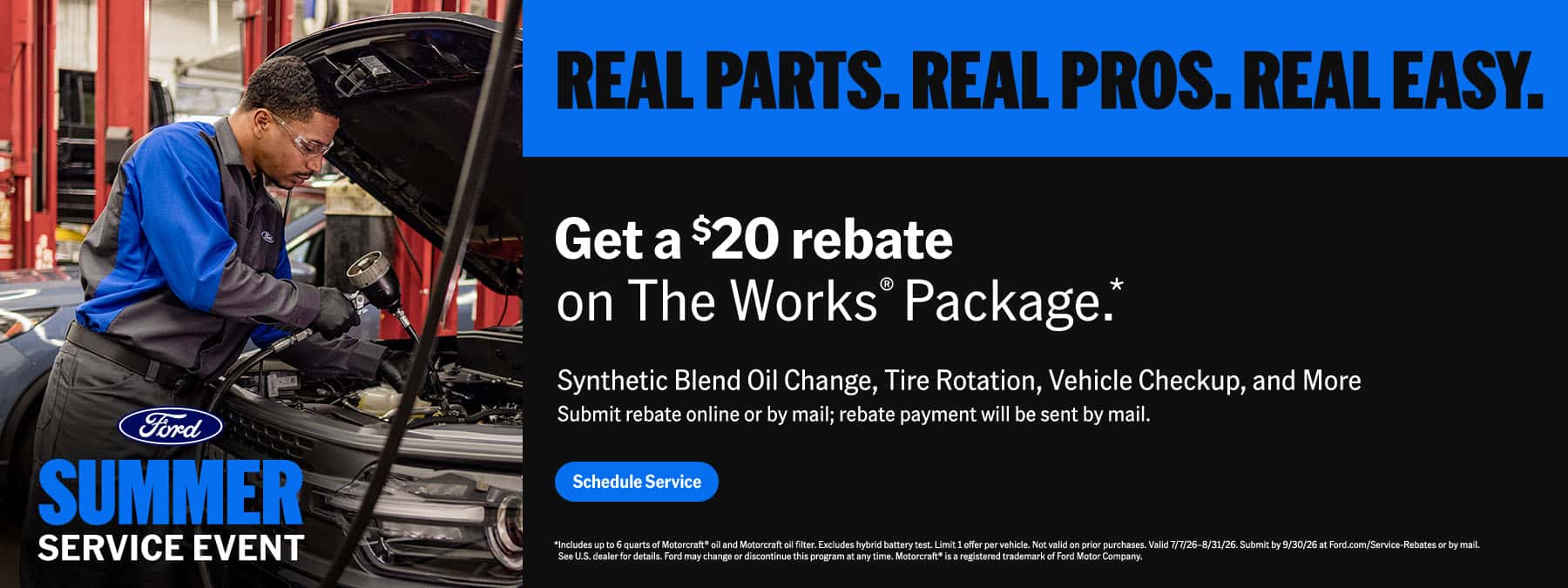 Get a $20 rebate on The Works® Package