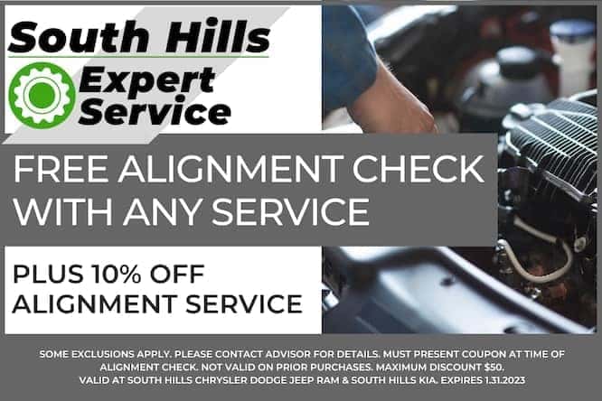 Free Alignment check with service