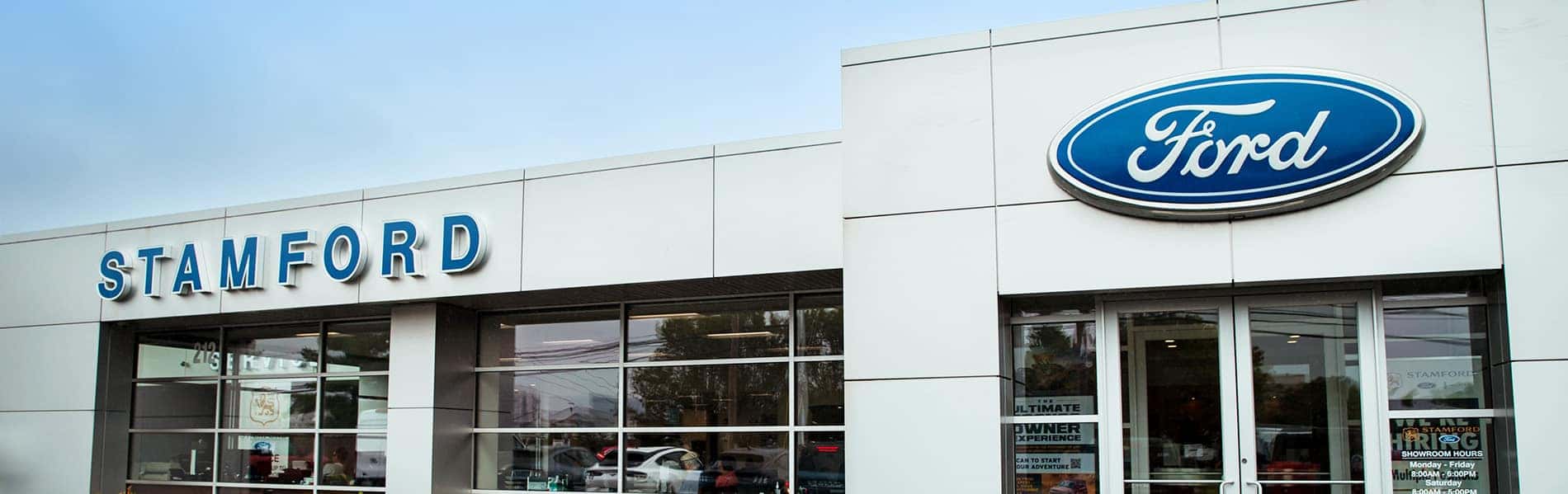 Stamford Ford external dealership view