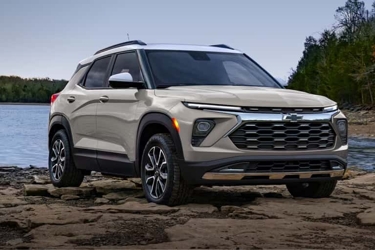 2026-Chevy-Trailblazer-parked-along-lake-shore