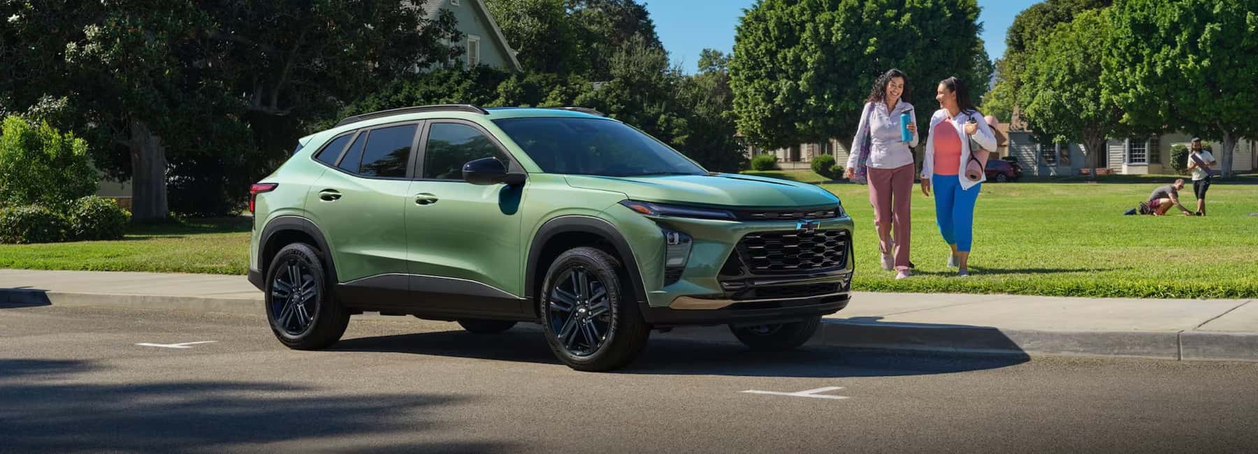 2026-Chevy-Trax-parked-ladies-walking