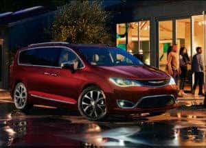 Chrysler Pacifica in Velvet Red Pearl Chrysler Pacifica in Velvet Red Pearl
