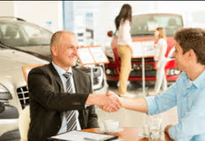 Handshaking on a deal