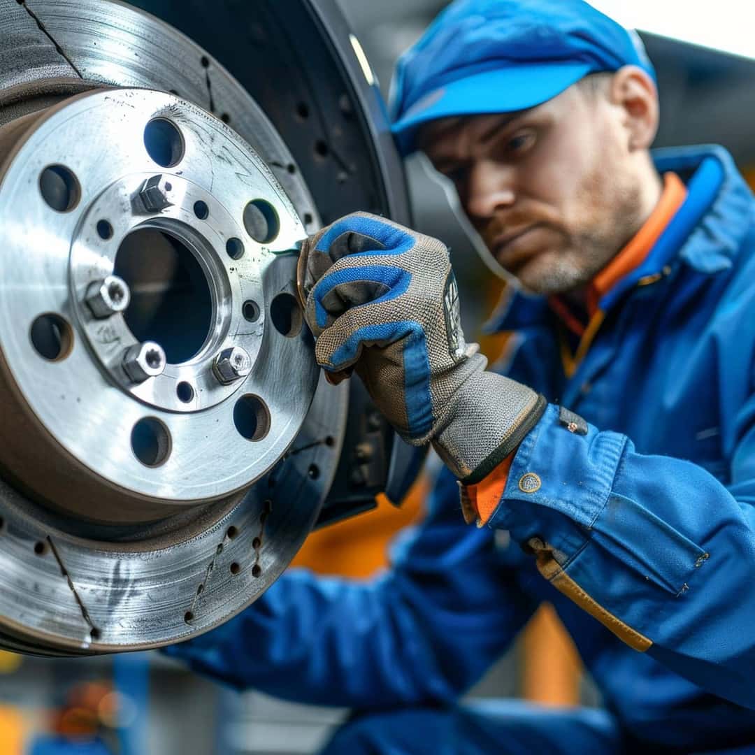 replacing brake pad