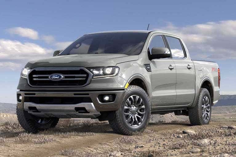 Ranger-parked in field