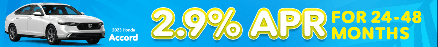 Honda Accord 2.9% APR