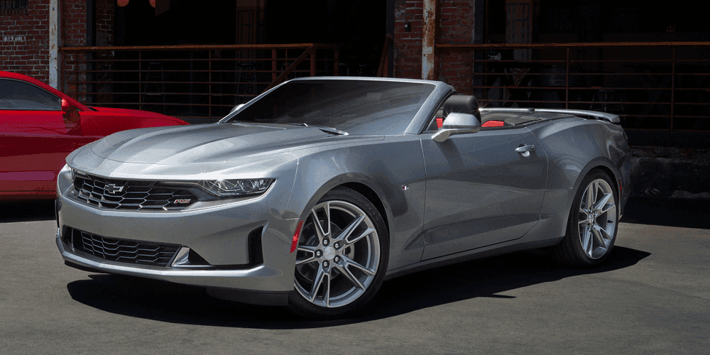 Silver Camaro