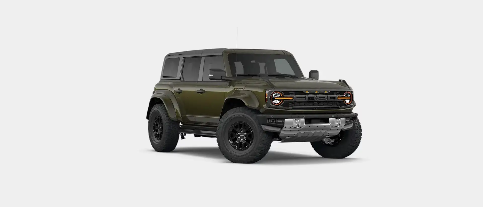 2026 Ford Bronco Raptor Shelter Green Metallic