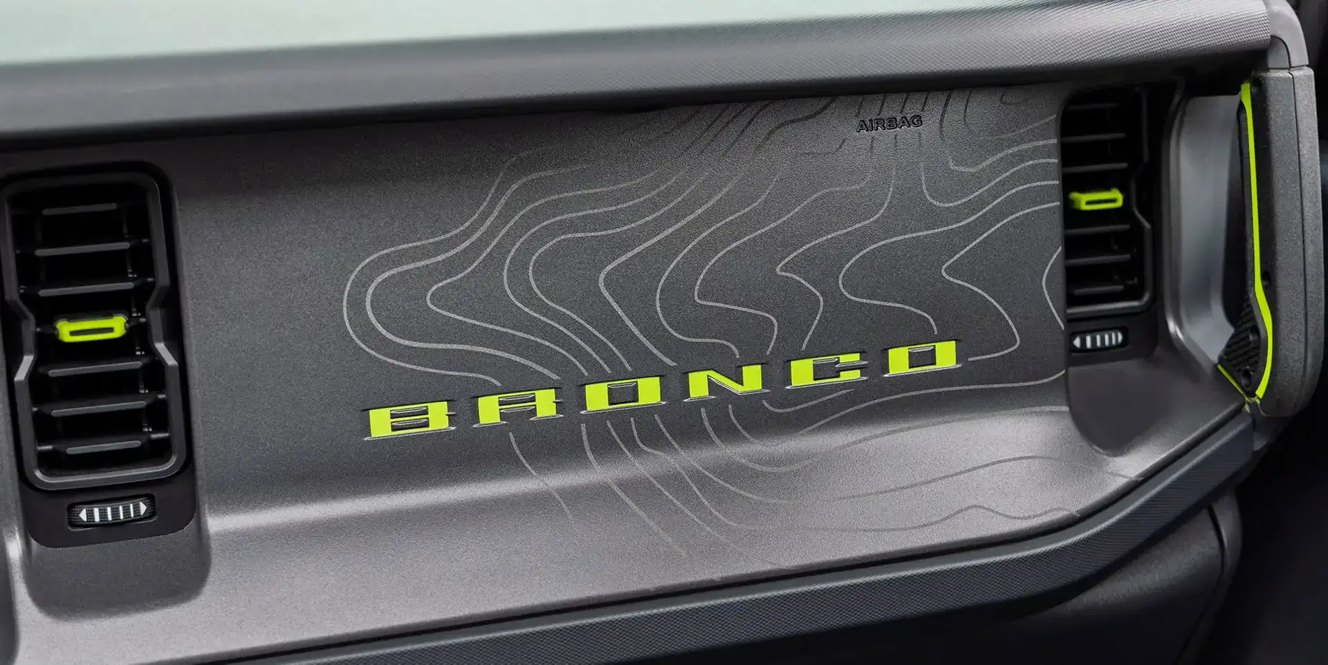 2026 Ford Bronco RTR Dash