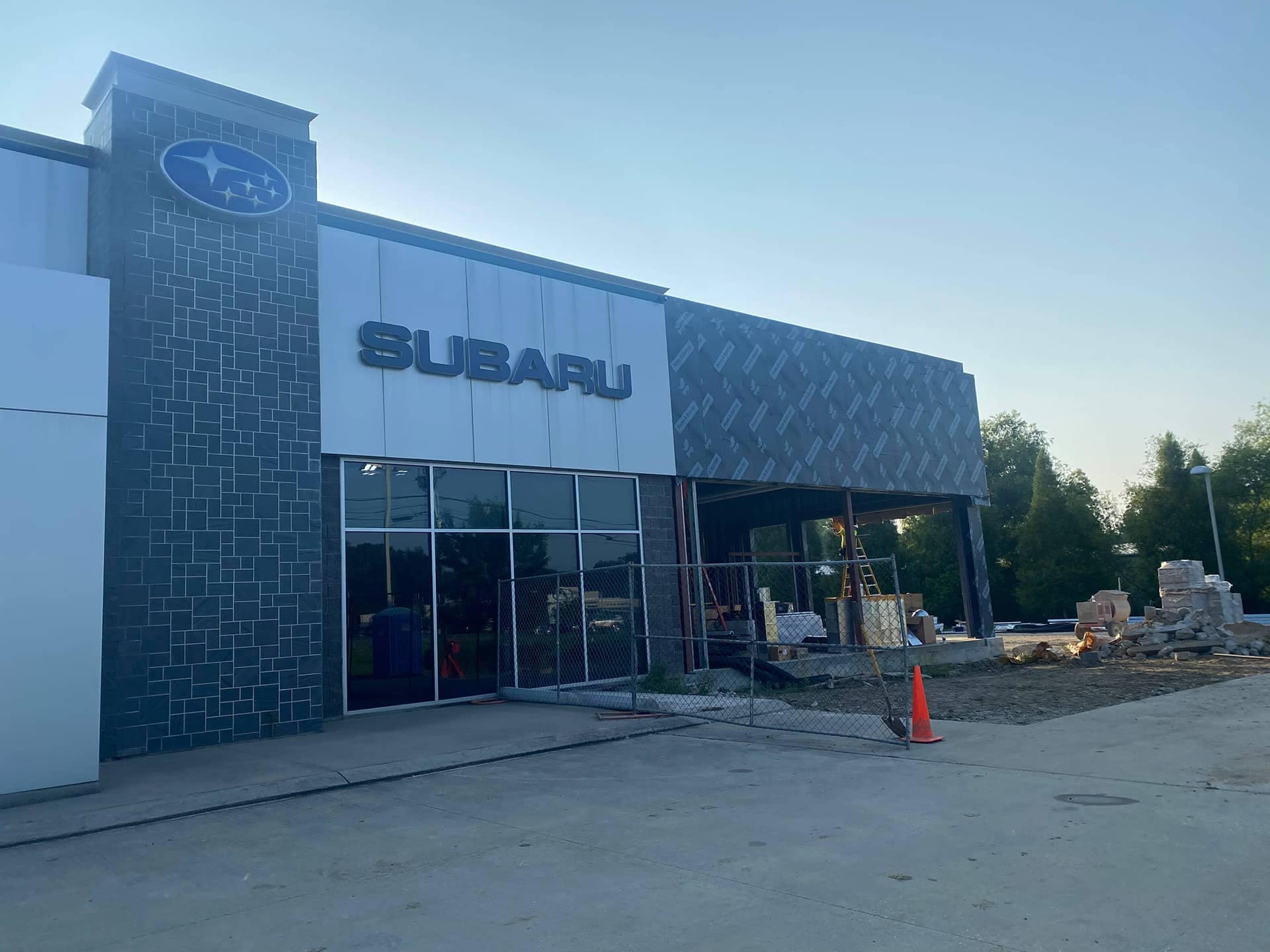 Subaru of Baton Rouge construction