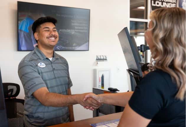 Service Advisor Greeting