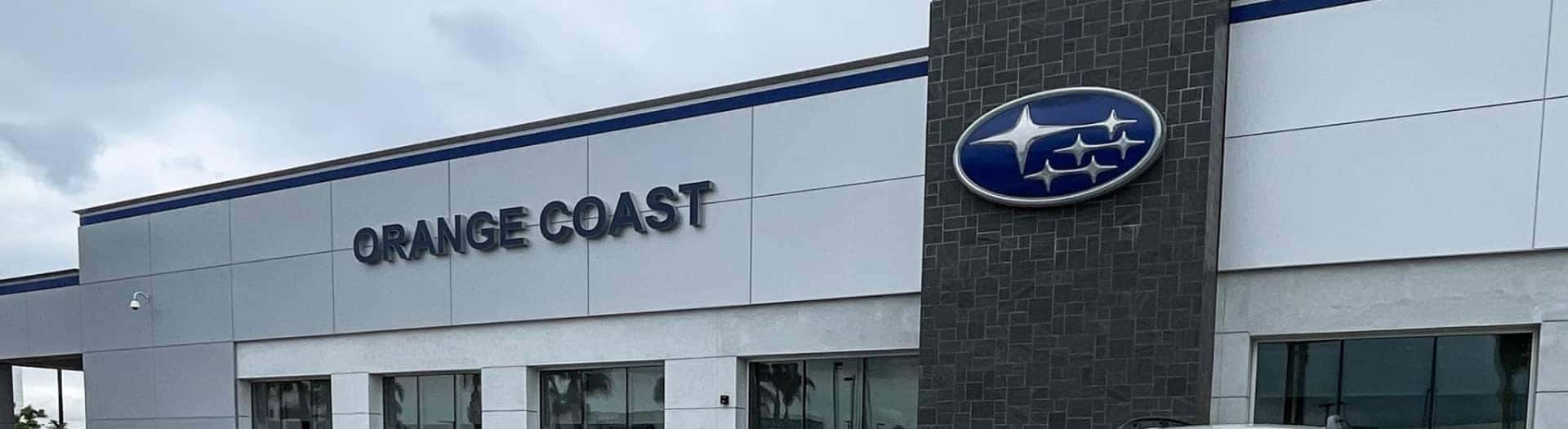 Orange Coast Dealership from outside