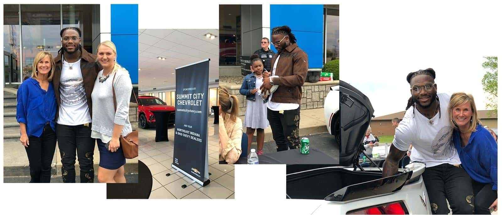 burgers and blazers event