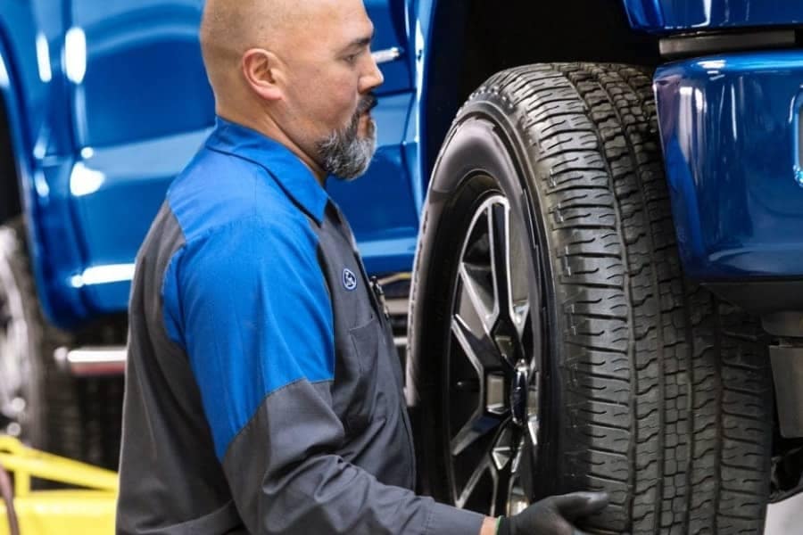 Sunset Ford tire service