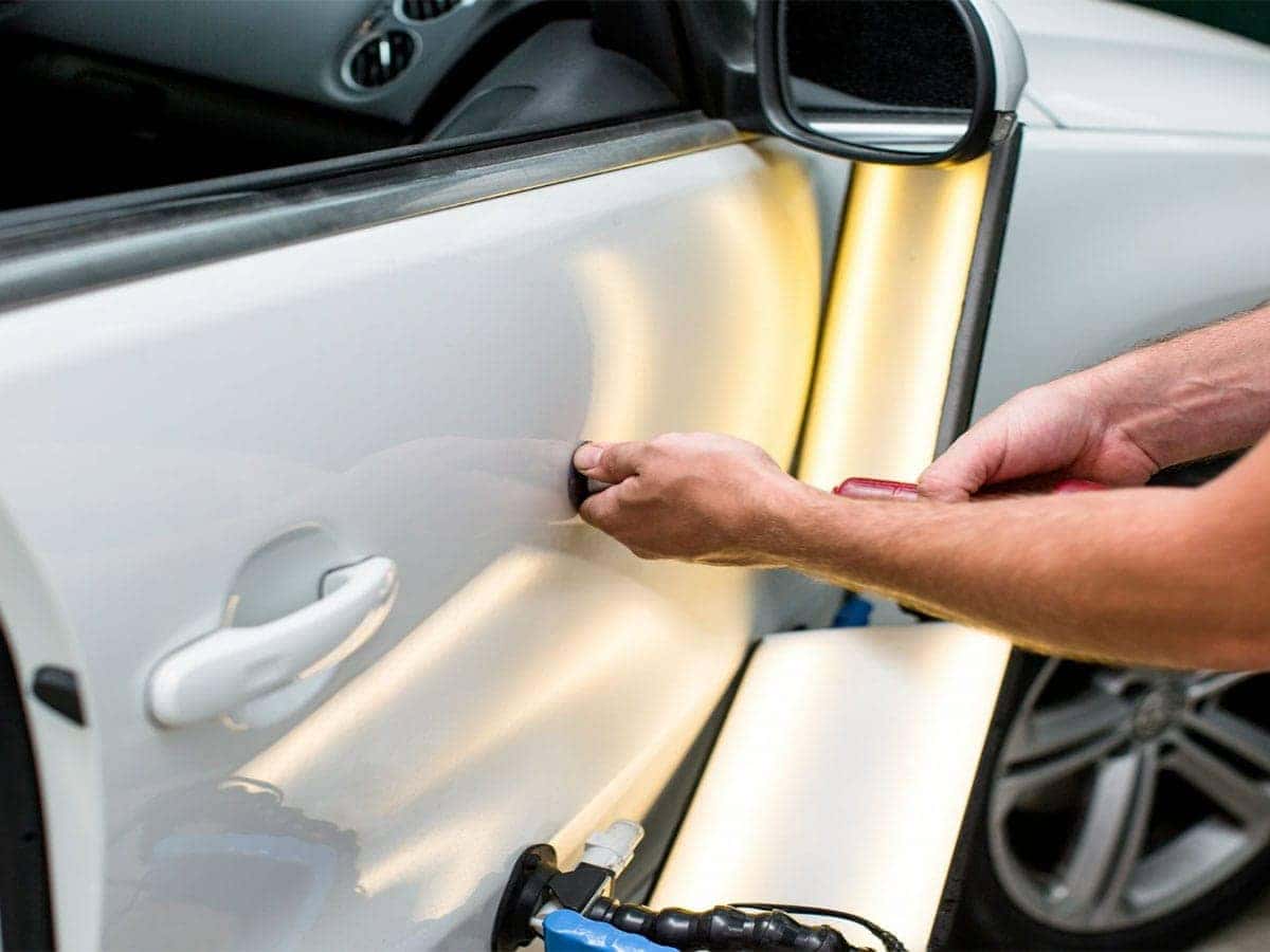 Paintless dent repair