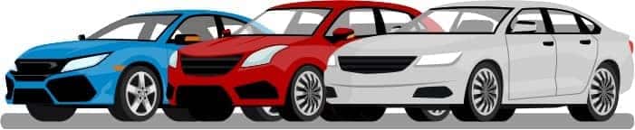 three-cars