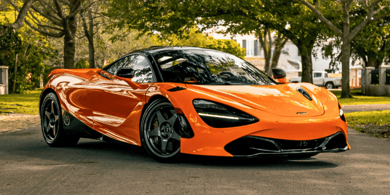 orange McLaren