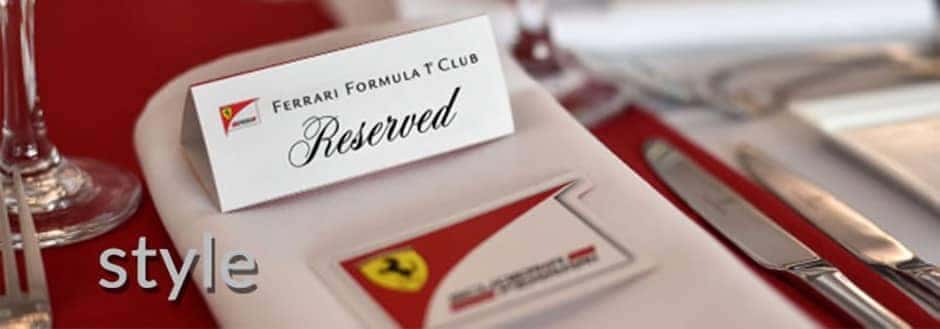 Ferrari Formula One Club | The Experience Auto Group