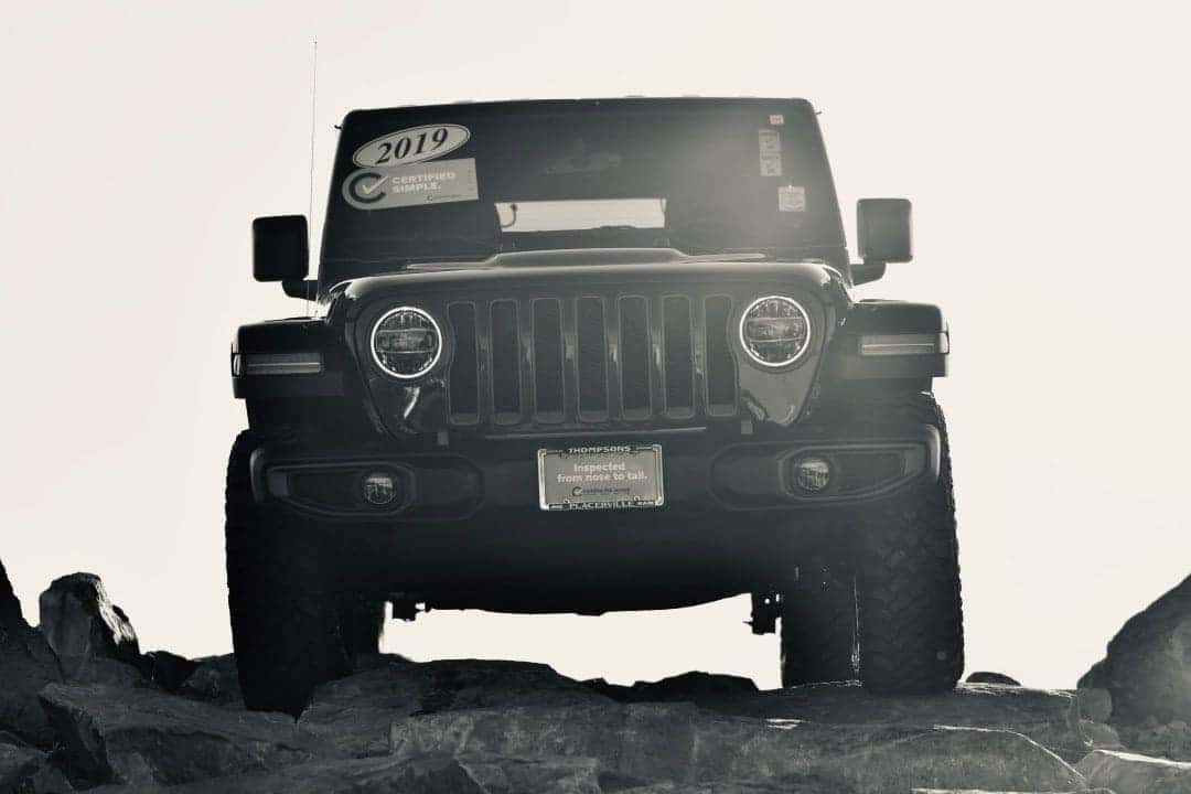 jeep off-roading at thompsons jeep