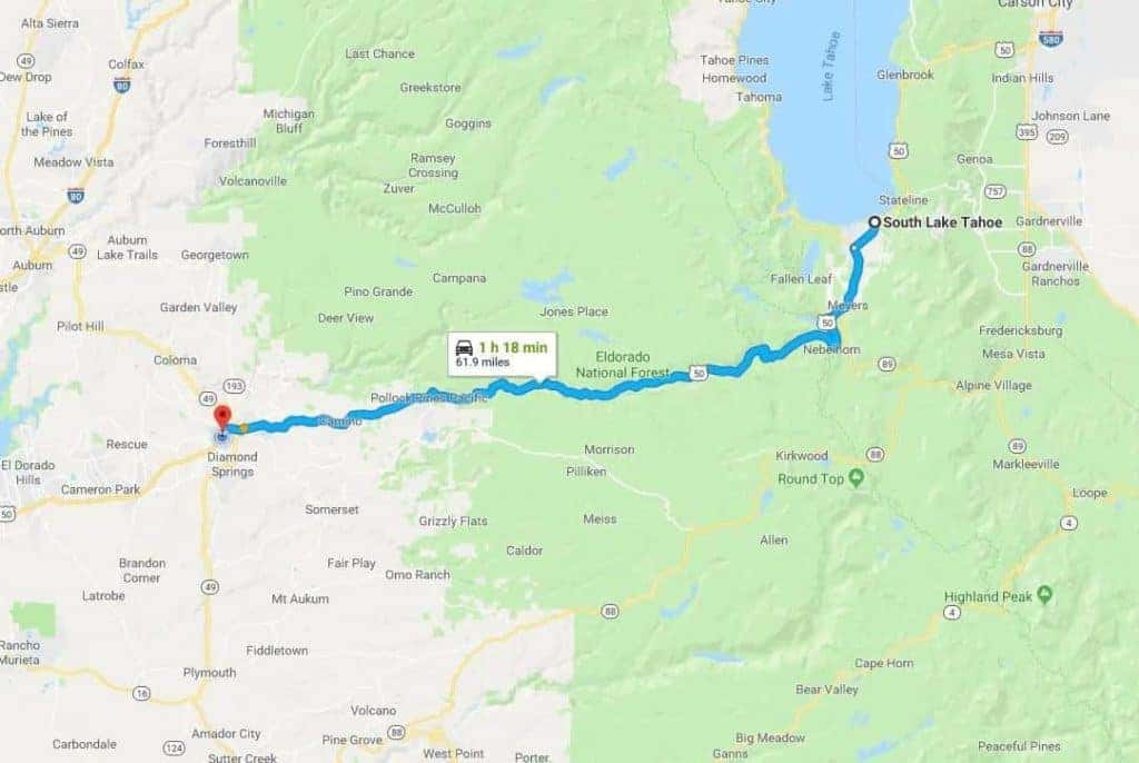Tahoe Map