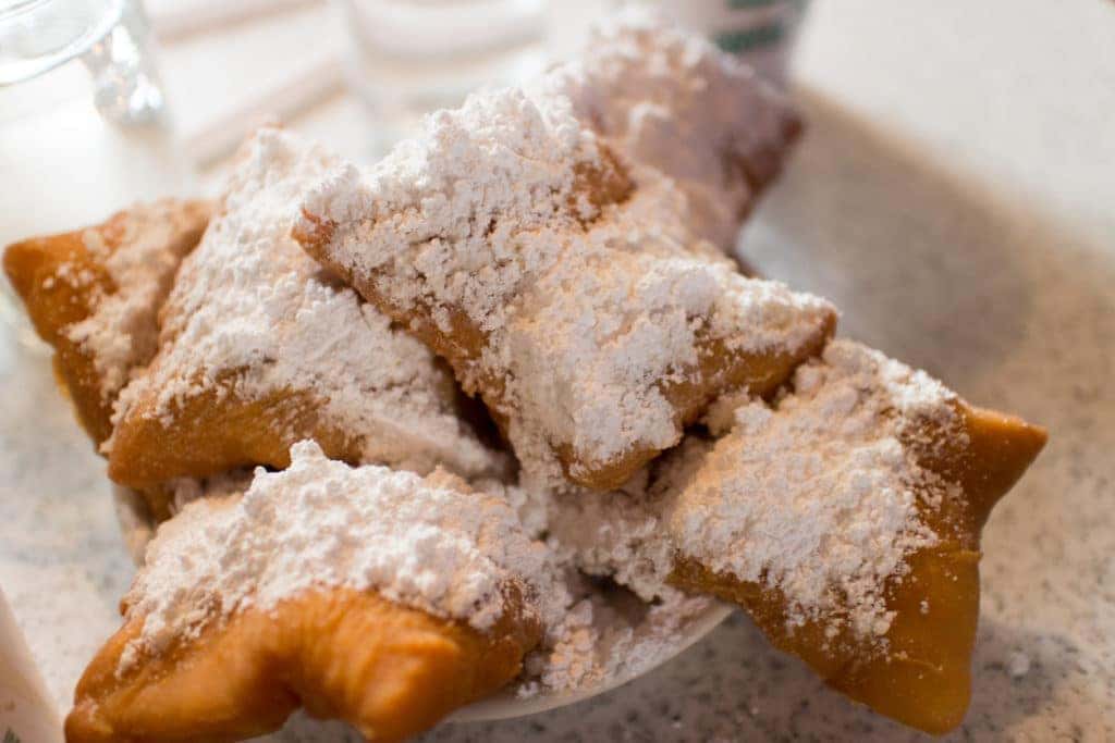 Fresh beignets