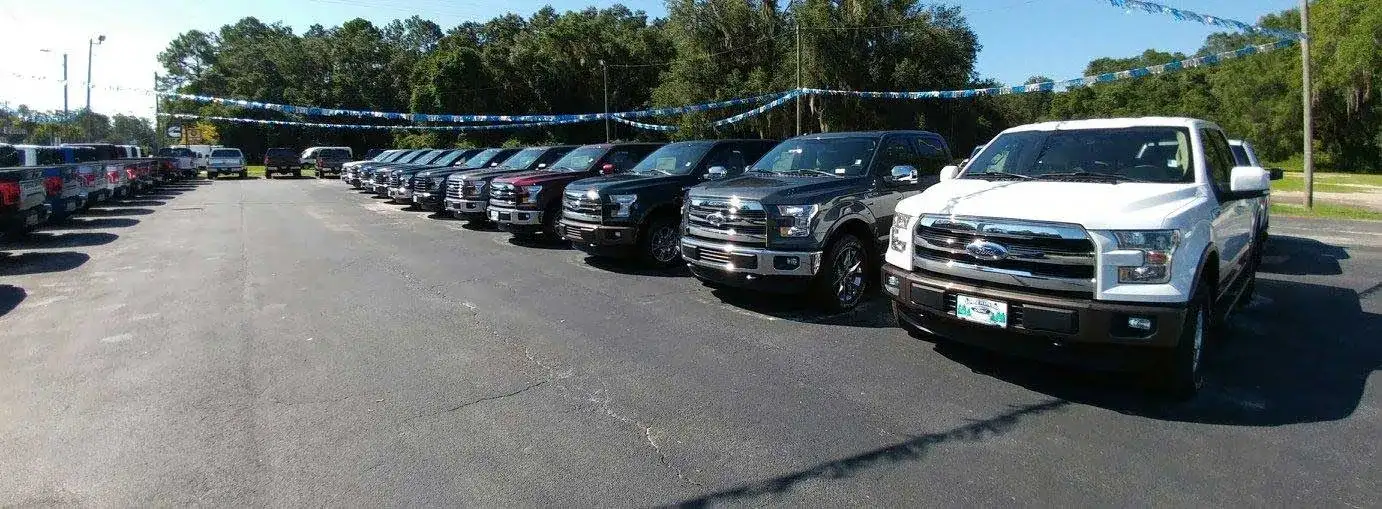 Exterior Lot of Vehicles