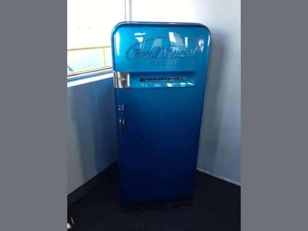 ToddWenzel-Customs- Blue Todd Wenzel Chevrolet fridge