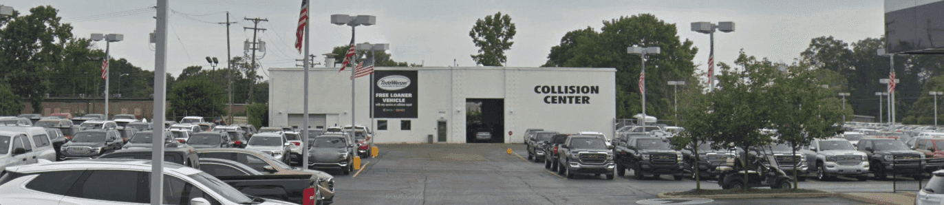 Exterior shot of Todd Wenzel Collision & Appearance Center in Davidson MI