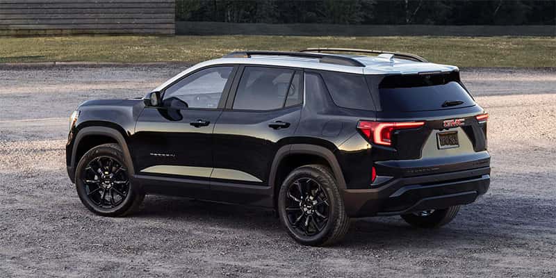 black 2025 gmc terrain