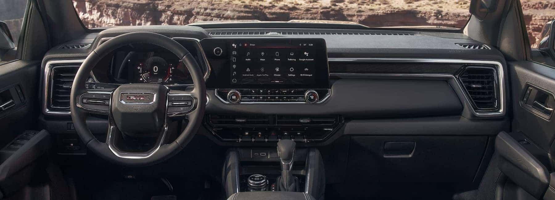 Interior of a 2023 GMC Yukon