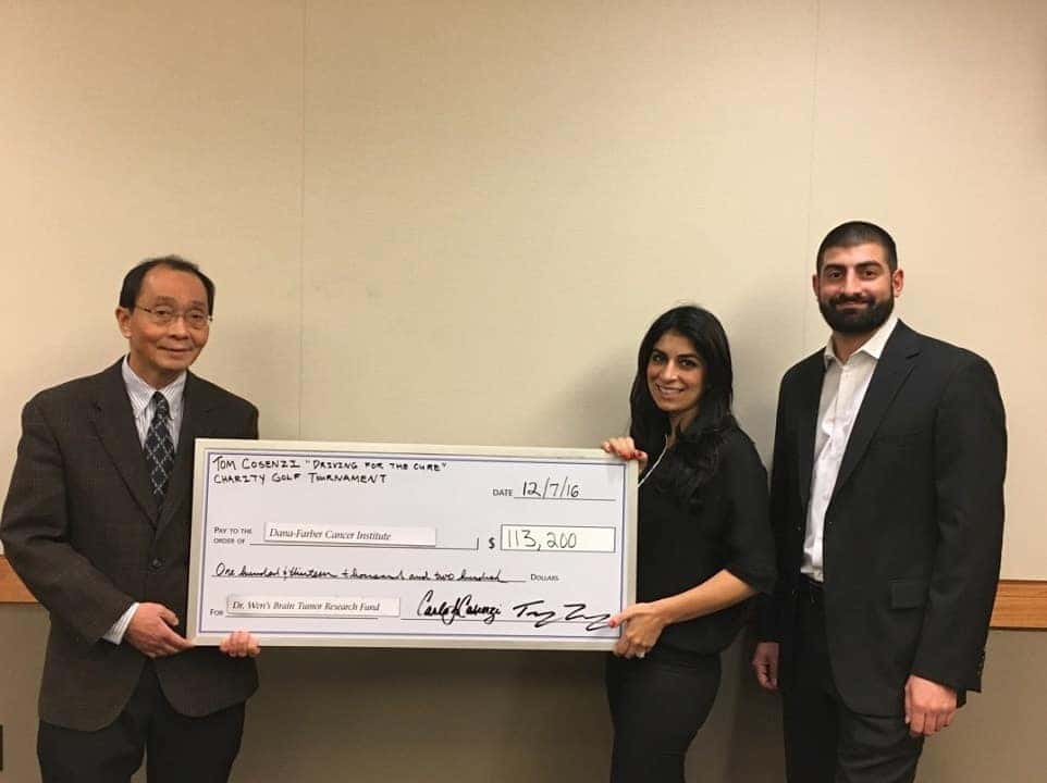 The Tom Cosenzi Driving for the Cure Charity Golf Tournament held its largest tournament to date with over 350 attendees raising $113,200 for their 8th year