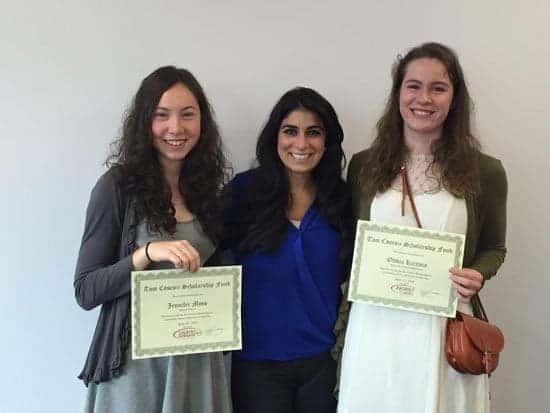 Tommy Car Auto Group awards 2 students each with a $1K scholarships