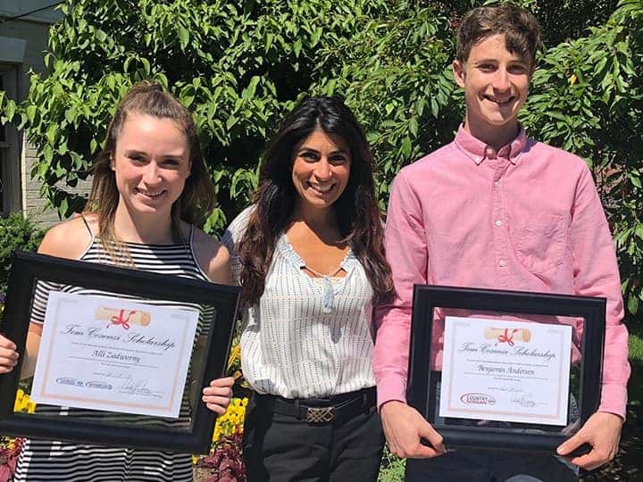 Tom Cosenzi Scholarship Fund - 2018 Winners