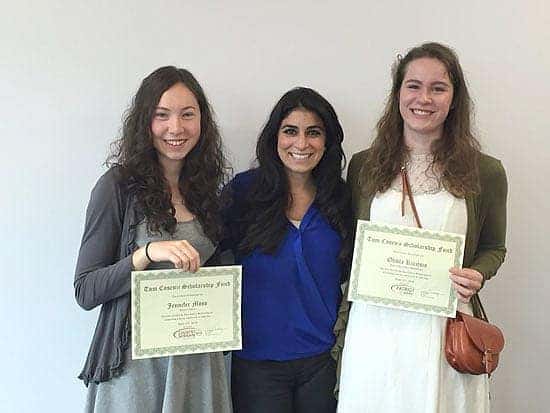Tom Cosenzi Scholarship Fund - 2016 Winners