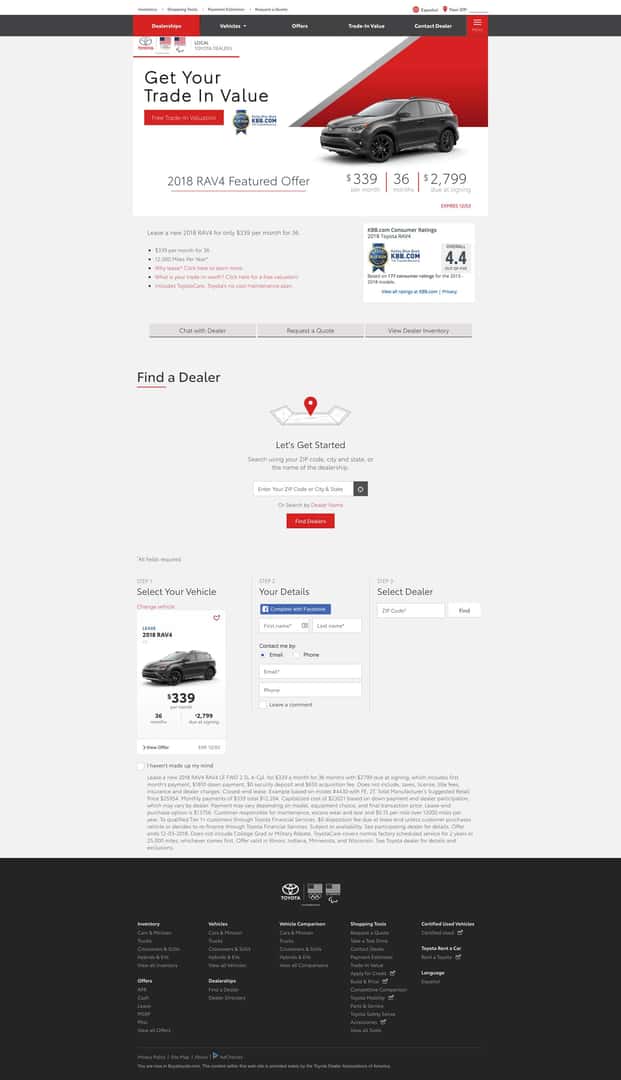 BUY A TOYOTA intelligence overview