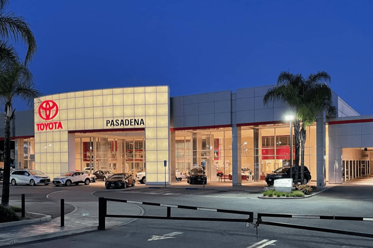 Toyota Pasadena Storefront