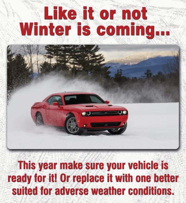 Winter is coming…
