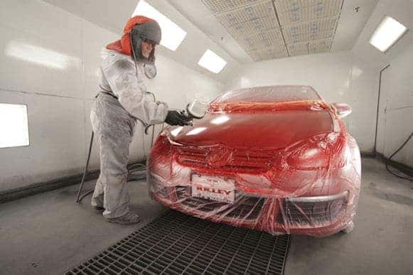Tulley Collision Center paint